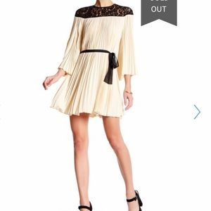 Rachel Zoe pleated mini dress